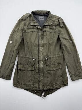 LEVI'S Utility Military Field Jacket Army Green Workwear Gorpcore XS
